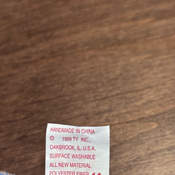 TY Beanie babies collection, Scaly, 1999. Plush Lizard - Picture 8 of 12